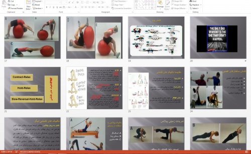 دانلود فایل دانلود فایل پاورپوینت درس بازیابی دامنه حرکتی و بهبود انعطاف پذیری در رشته تربیت بدنی