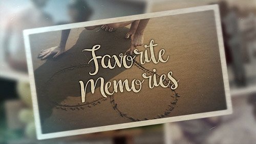  پروژه آماده پریمیر : VideoHive - Favorite Memories 