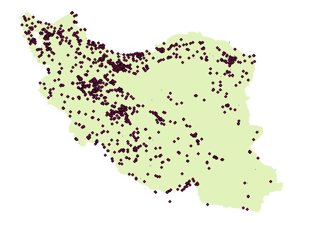 نقشه کامل شهرهای استان خوزستان